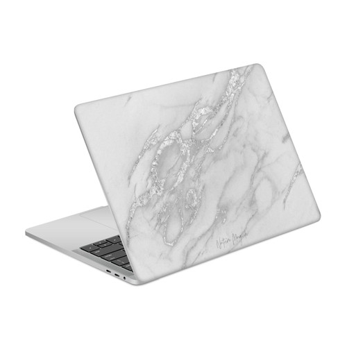 Nature Magick Marble Metallics Silver Vinyl Sticker Skin Decal Cover for Apple MacBook Pro 13" A1989 / A2159