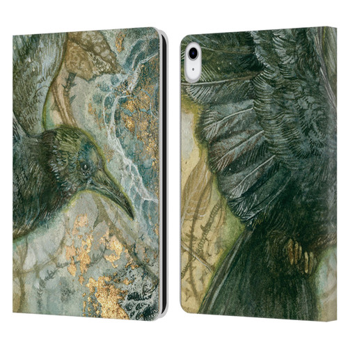 Stephanie Law Birds Detached Shadow Leather Book Wallet Case Cover For Apple iPad 10.9 (2022)