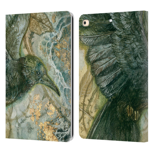 Stephanie Law Birds Detached Shadow Leather Book Wallet Case Cover For Apple iPad 9.7 2017 / iPad 9.7 2018
