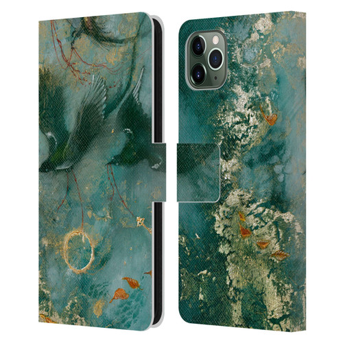 Stephanie Law Birds Three Fates Leather Book Wallet Case Cover For Apple iPhone 11 Pro Max