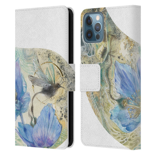 Stephanie Law Birds Flourish Leather Book Wallet Case Cover For Apple iPhone 12 / iPhone 12 Pro