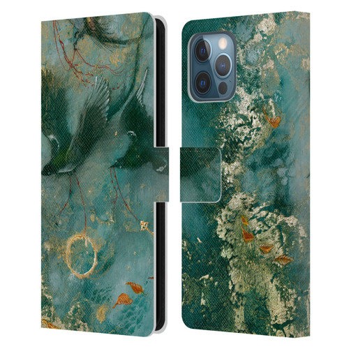 Stephanie Law Birds Three Fates Leather Book Wallet Case Cover For Apple iPhone 12 Pro Max