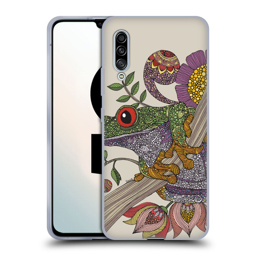Valentina Animals And Floral Frog Soft Gel Case for Samsung Galaxy A90 5G (2019)