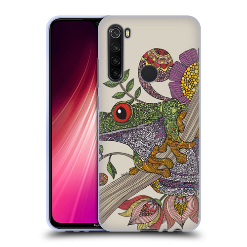 Valentina Animals And Floral Frog Soft Gel Case for Xiaomi Redmi Note 8T