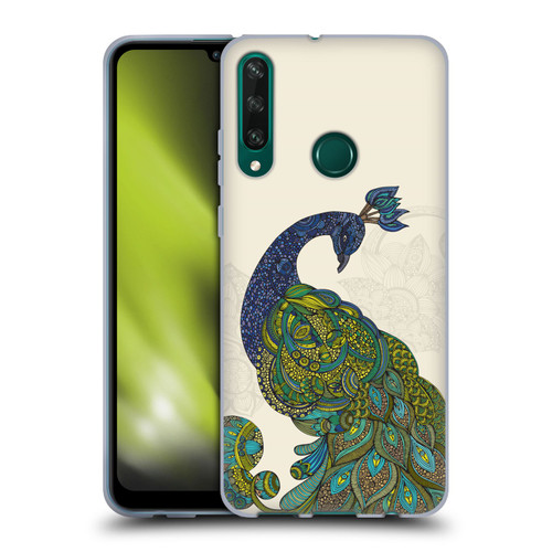 Valentina Birds Peacock Tail Soft Gel Case for Huawei Y6p