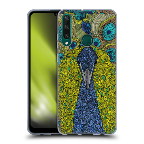 Valentina Birds The Peacock Soft Gel Case for Huawei Y6p