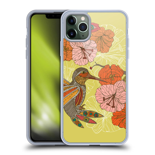 Valentina Birds Hummingbird Flower Soft Gel Case for Apple iPhone 11 Pro Max