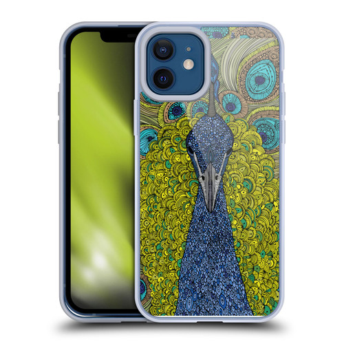 Valentina Birds The Peacock Soft Gel Case for Apple iPhone 12 / iPhone 12 Pro