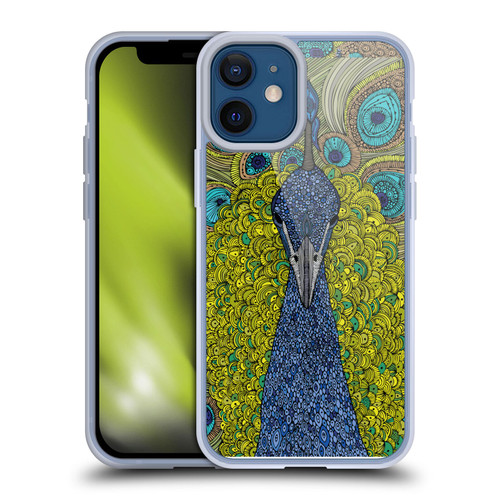 Valentina Birds The Peacock Soft Gel Case for Apple iPhone 12 Mini
