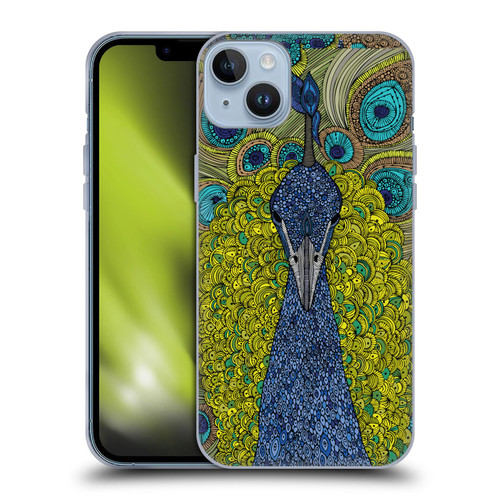 Valentina Birds The Peacock Soft Gel Case for Apple iPhone 14 Plus