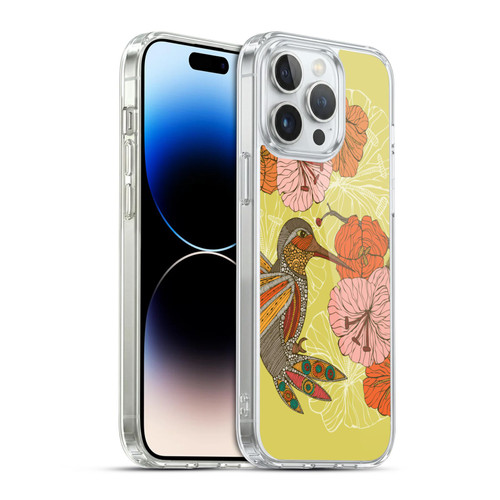 Valentina Birds Hummingbird Flower Soft Gel Case for Apple iPhone 14 Pro Max & MagSafe