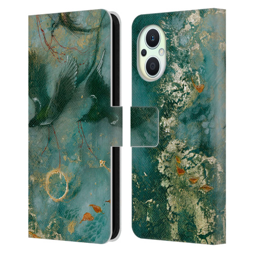 Stephanie Law Birds Three Fates Leather Book Wallet Case Cover For OPPO Reno8 Lite