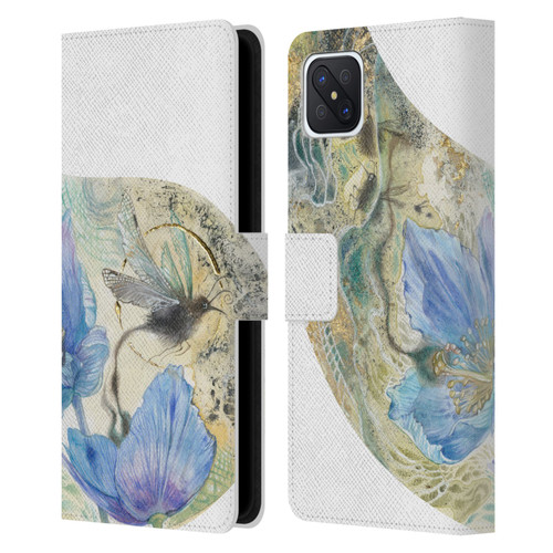 Stephanie Law Birds Flourish Leather Book Wallet Case Cover For OPPO Reno4 Z 5G