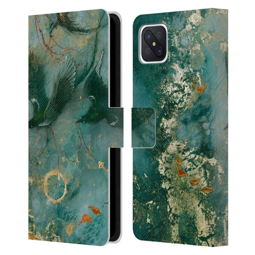 Stephanie Law Birds Three Fates Leather Book Wallet Case Cover For OPPO Reno4 Z 5G