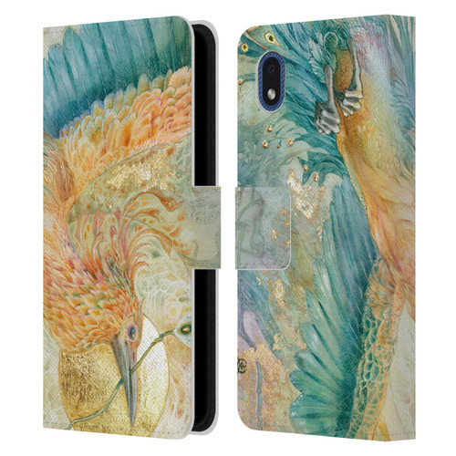 Stephanie Law Birds The Blue Above Leather Book Wallet Case Cover For Samsung Galaxy A01 Core (2020)