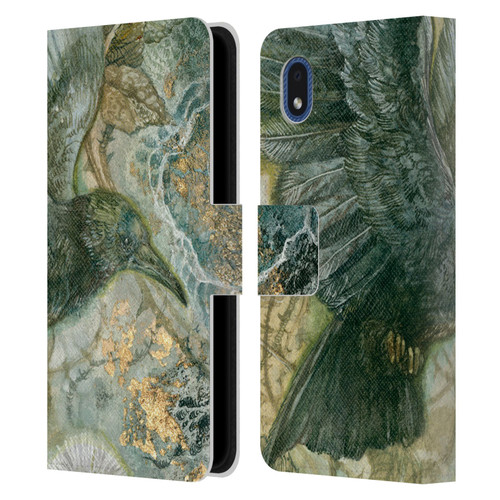 Stephanie Law Birds Detached Shadow Leather Book Wallet Case Cover For Samsung Galaxy A01 Core (2020)