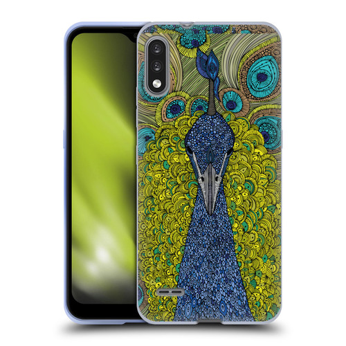 Valentina Birds The Peacock Soft Gel Case for LG K22