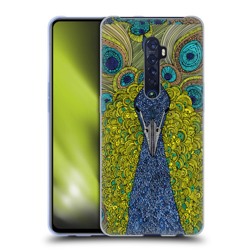 Valentina Birds The Peacock Soft Gel Case for OPPO Reno 2