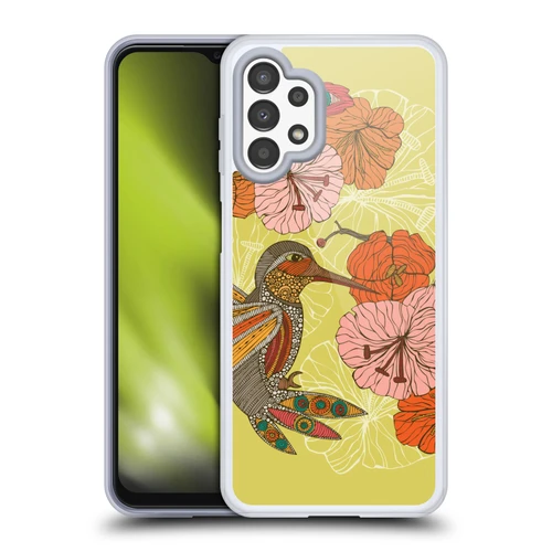 Valentina Birds Hummingbird Flower Soft Gel Case for Samsung Galaxy A13 (2022)