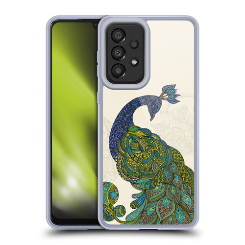 Valentina Birds Peacock Tail Soft Gel Case for Samsung Galaxy A33 5G (2022)