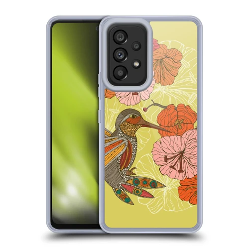 Valentina Birds Hummingbird Flower Soft Gel Case for Samsung Galaxy A53 5G (2022)
