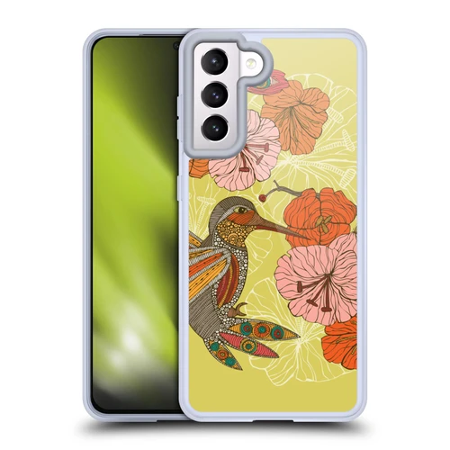 Valentina Birds Hummingbird Flower Soft Gel Case for Samsung Galaxy S21 5G
