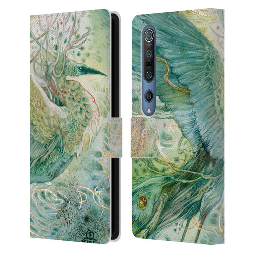 Stephanie Law Birds Phoenix Leather Book Wallet Case Cover For Xiaomi Mi 10 5G / Mi 10 Pro 5G