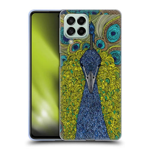 Valentina Birds The Peacock Soft Gel Case for Samsung Galaxy M53 (2022)