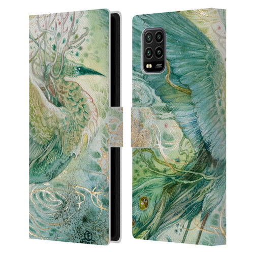 Stephanie Law Birds Phoenix Leather Book Wallet Case Cover For Xiaomi Mi 10 Lite 5G