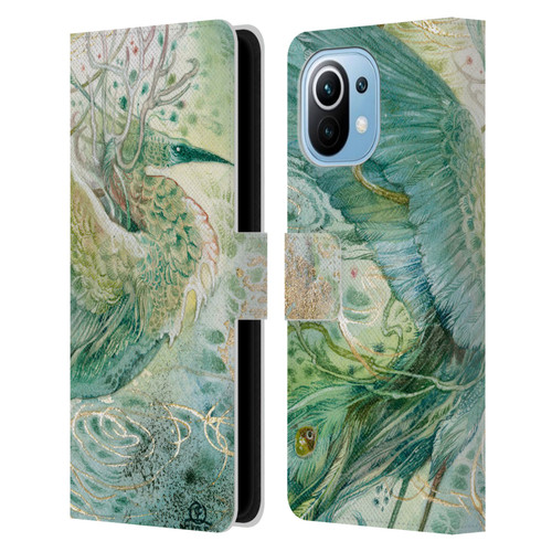 Stephanie Law Birds Phoenix Leather Book Wallet Case Cover For Xiaomi Mi 11