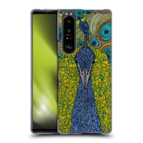 Valentina Birds The Peacock Soft Gel Case for Sony Xperia 1 III