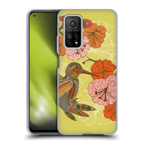 Valentina Birds Hummingbird Flower Soft Gel Case for Xiaomi Mi 10T 5G