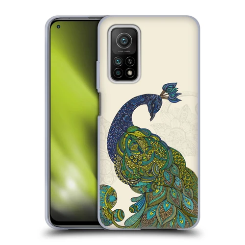 Valentina Birds Peacock Tail Soft Gel Case for Xiaomi Mi 10T 5G