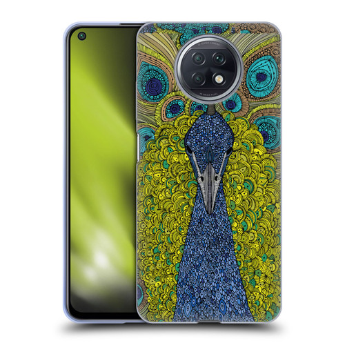Valentina Birds The Peacock Soft Gel Case for Xiaomi Redmi Note 9T 5G