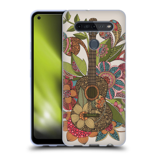 Valentina Bloom Ever Guitar Soft Gel Case for LG K51S