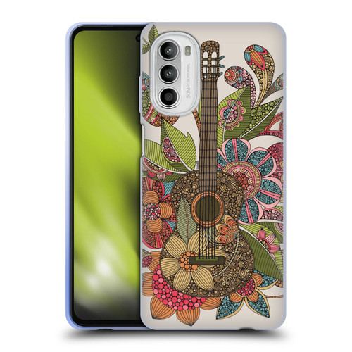 Valentina Bloom Ever Guitar Soft Gel Case for Motorola Moto G52