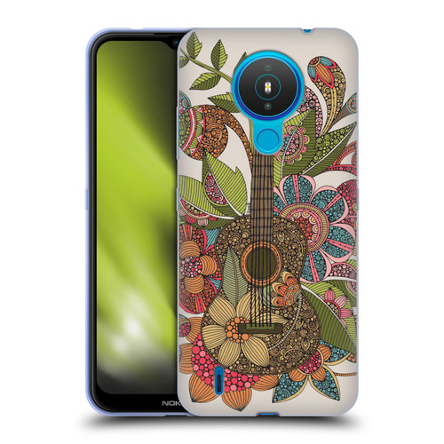 Valentina Bloom Ever Guitar Soft Gel Case for Nokia 1.4