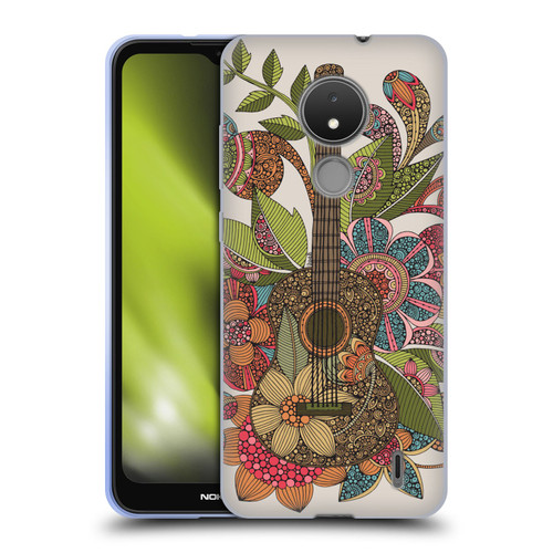 Valentina Bloom Ever Guitar Soft Gel Case for Nokia C21