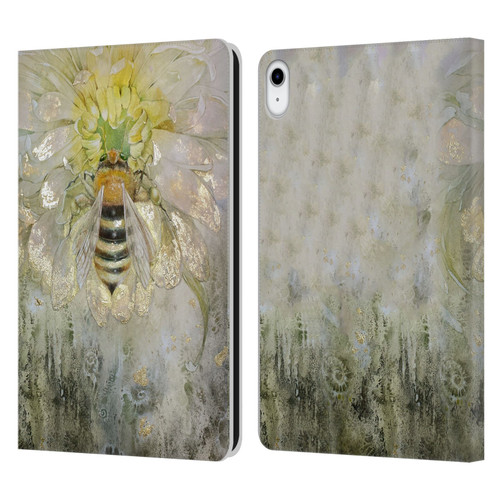 Stephanie Law Immortal Ephemera Bee Leather Book Wallet Case Cover For Apple iPad 10.9 (2022)