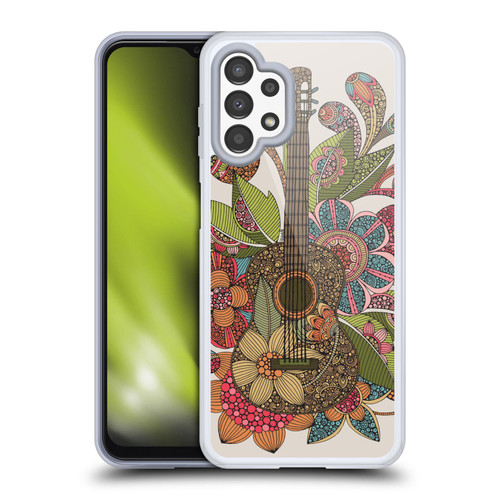Valentina Bloom Ever Guitar Soft Gel Case for Samsung Galaxy A13 (2022)