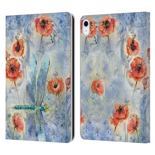 Stephanie Law Immortal Ephemera When Flowers Dream Leather Book Wallet Case Cover For Apple iPad 10.9 (2022)