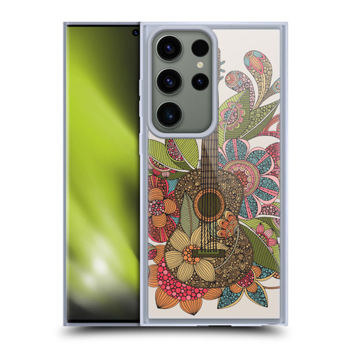 Valentina Bloom Ever Guitar Soft Gel Case for Samsung Galaxy S23 Ultra 5G
