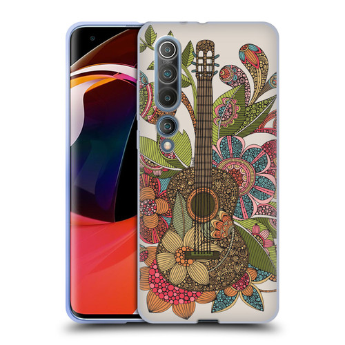 Valentina Bloom Ever Guitar Soft Gel Case for Xiaomi Mi 10 5G / Mi 10 Pro 5G