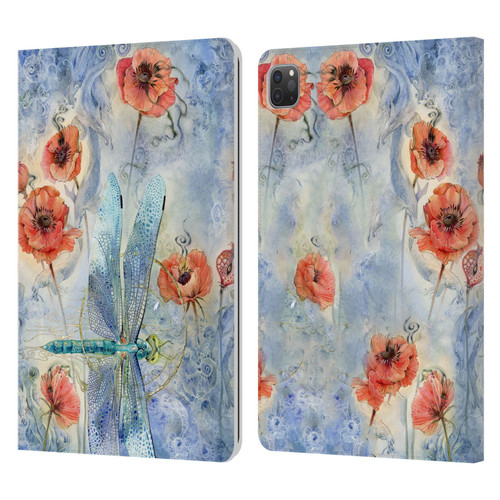 Stephanie Law Immortal Ephemera When Flowers Dream Leather Book Wallet Case Cover For Apple iPad Pro 11 2020 / 2021 / 2022