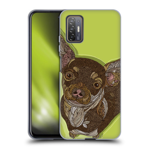 Valentina Dogs Chihuahua Soft Gel Case for HTC Desire 21 Pro 5G