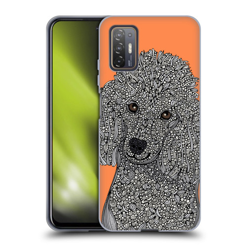 Valentina Dogs Poodle Soft Gel Case for HTC Desire 21 Pro 5G