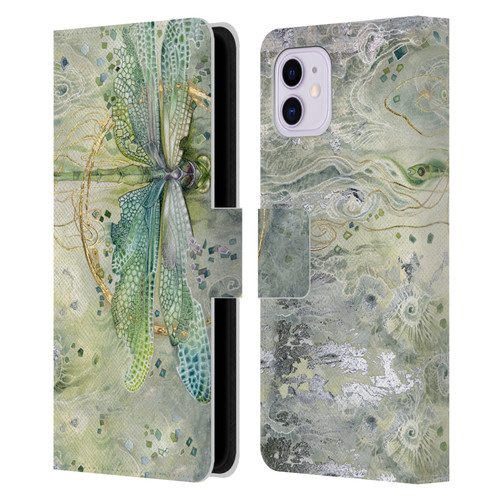 Stephanie Law Immortal Ephemera Transition Leather Book Wallet Case Cover For Apple iPhone 11