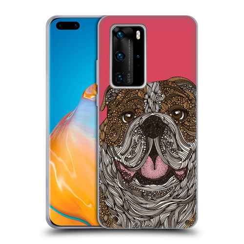 Valentina Dogs English Bulldog Soft Gel Case for Huawei P40 Pro / P40 Pro Plus 5G