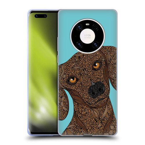 Valentina Dogs Dachshund Soft Gel Case for Huawei Mate 40 Pro 5G