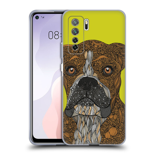 Valentina Dogs Boxer Soft Gel Case for Huawei Nova 7 SE/P40 Lite 5G